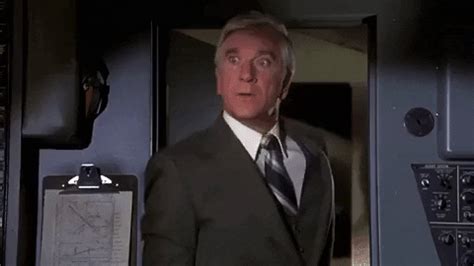 Airplane movie gif - A hilarious scene from Airplane.